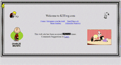 Desktop Screenshot of ktfrog.com