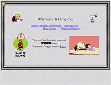 Tablet Screenshot of ktfrog.com